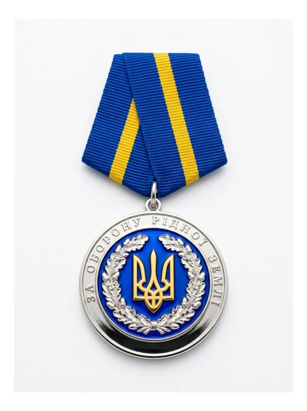 «За оборону рідної землі»